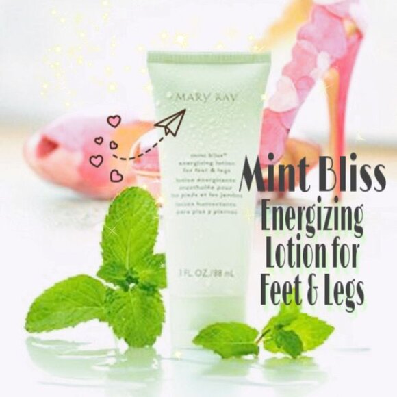 Mint Bliss Energizing Cooling Lotion for Feet & Legs Mary Kay - Picture 1 of 2